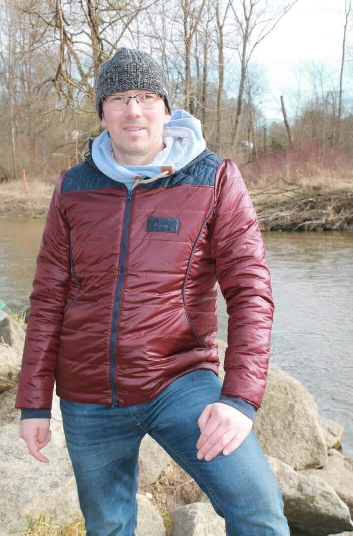 sein Nuka -Herren -Steppwest - Jacke - Nähanleitung - Schnittmuster - Meine Herzenswelt