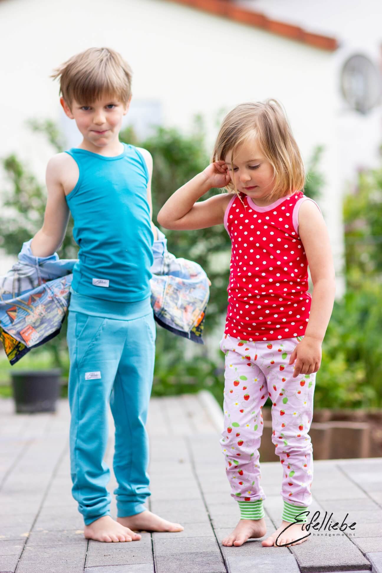 deine Lucy - Top - Tanktop - Kinder - Nähanleitung - Schnittmuster - eBook - meine Herzenswelt