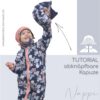 T010  Nappi abknöpfbare Kapuze Nähanleitung Schnittmuster meine herzenswelt. scaled