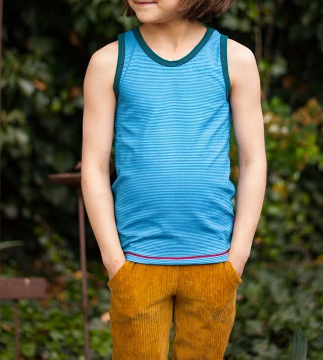 deine Lucy - Top - Tanktop - Kinder - Nähanleitung - Schnittmuster - eBook - meine Herzenswelt