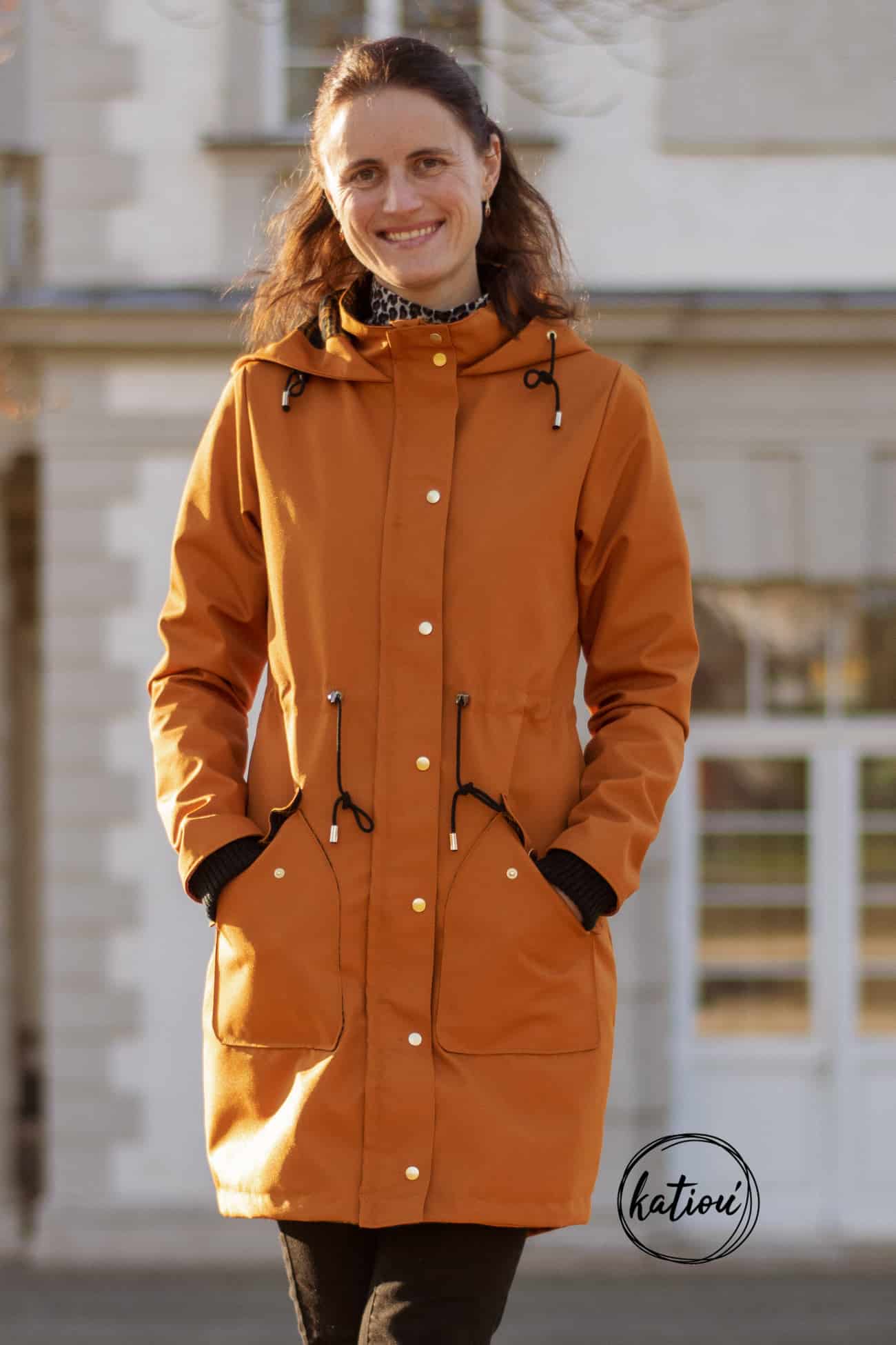 12 Softshellmantel Regenmantel Nähanleitung meine Carry