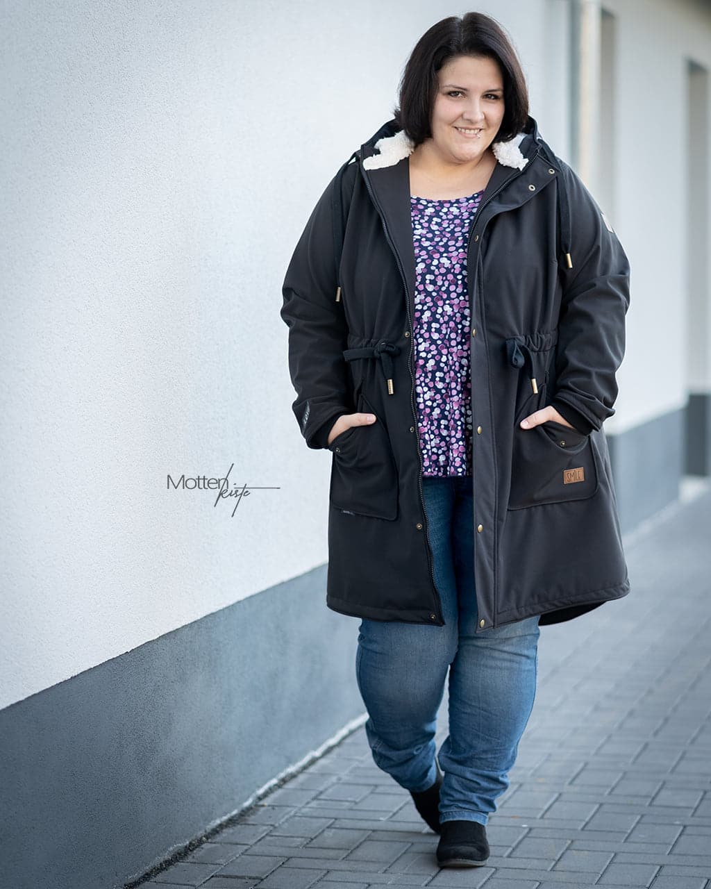 20 Softshellmantel Regenmantel Nähanleitung meine Carry