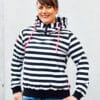 Tutorial Freebook Reißverschlusskapuze Hoodie Nähanleitung Schnittmuster meine Herzenswelt Manuc Paco