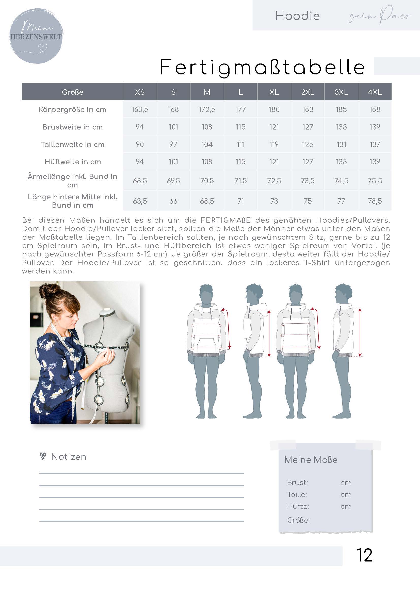 eBook_Fertigmaßeg_sein_Paco_Hoodie_Herren_meine_herzenswelt_Seite_2