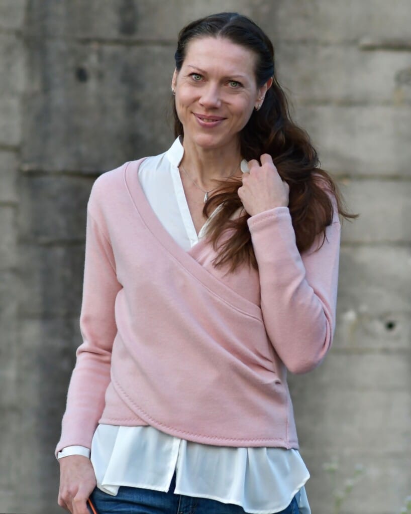 Wickelpullover Montreal - Schnittmuster - Ebook - Damen - meine Herzenswelt - Pullover