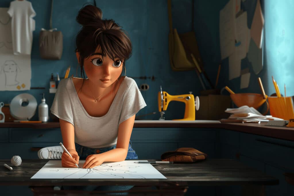 2 Entstehung von einem Schnittmuster Meine Herzenswelt Naehen