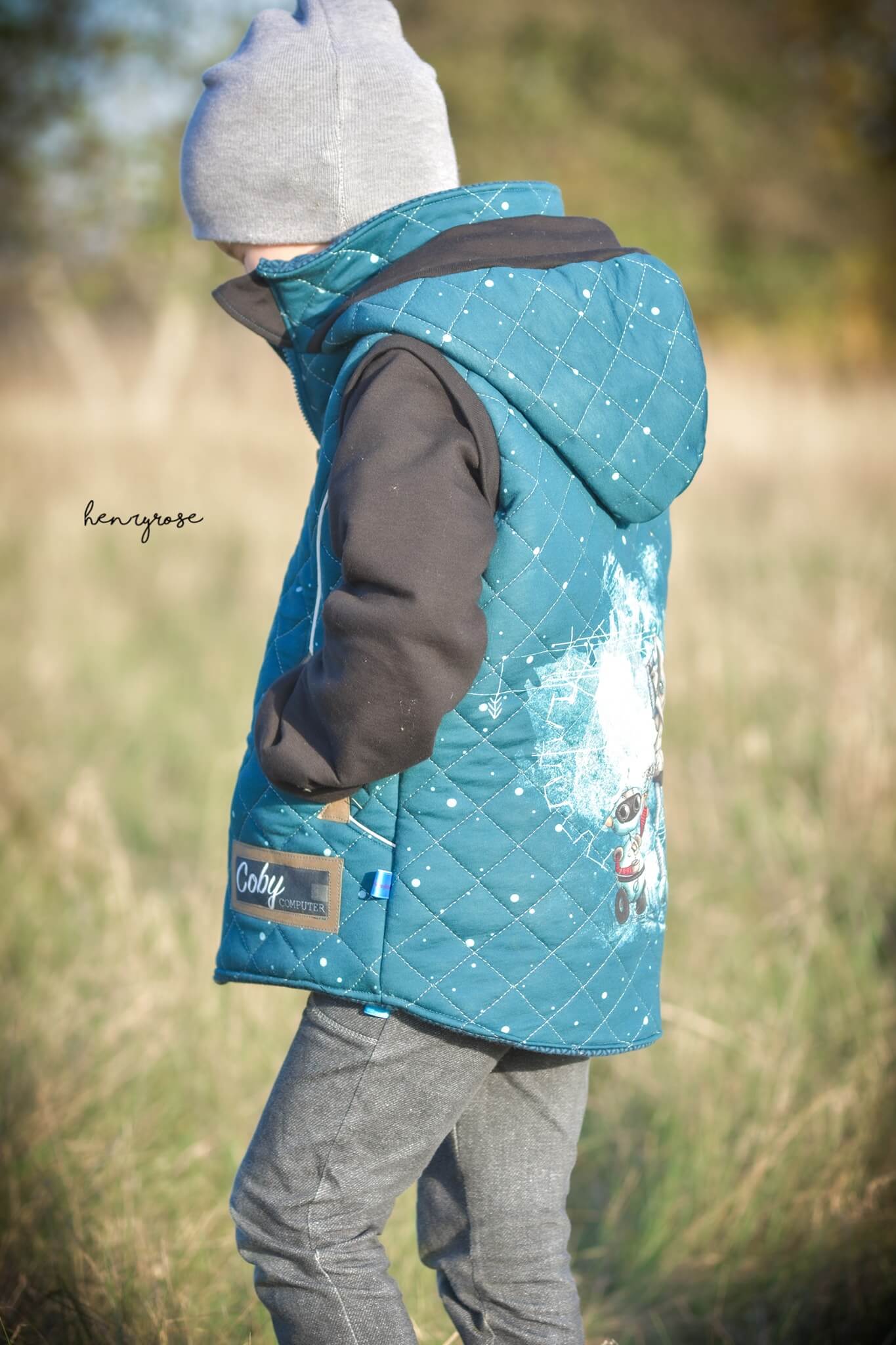 dein Nuka - Steppweste/-jacke - Kinder - Nähanleitung - Schnittmuster - Meine Herzenswelt