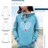 S019 Vanja Hoodie Schnittmuster Naehen Meine Herzenswelt