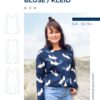 S055 Ava Bluse Kleid Schnittmuster Naehen Meine Herzenswelt