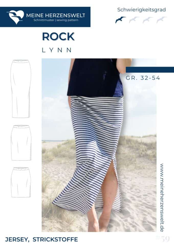 S059 Lynn Rock Schnittmuster Naehen Meine Herzenswelt