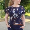 schnittmuster bluse volant fuer damen meine alcudia Jenny Kuckelhorn