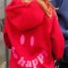 meine Herzenswelt Hoodie Kinder Teenie Plott Smiley Just Smile Be Happy whatever Kathrin Föll