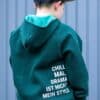 meine Herzenswelt Hoodie Kinder Teenie Vibes Plott bevor du fragst nö Nicole Heidtmann