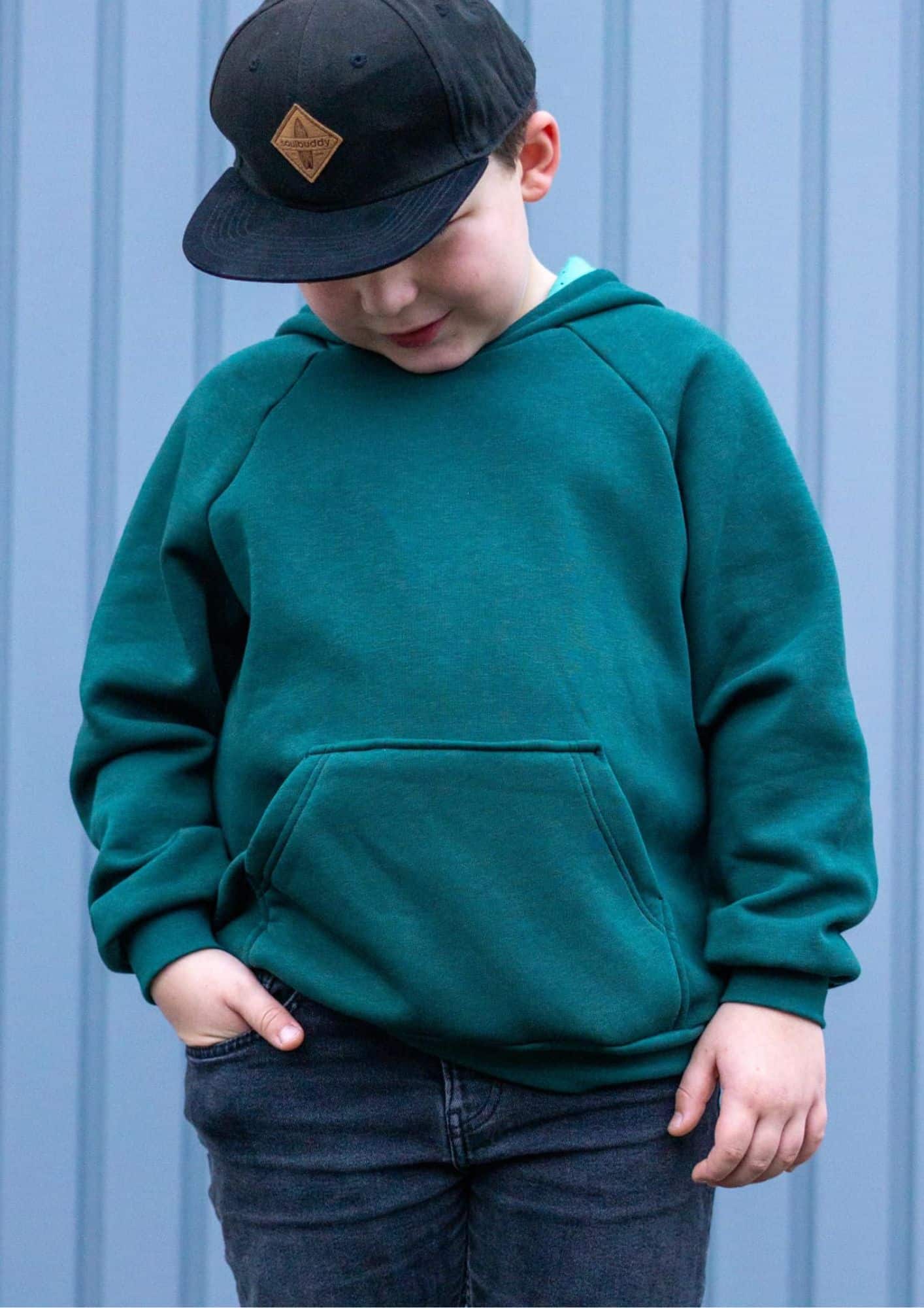 naehanleitung von meine herzenswelt hoodie für Kinder denver Nicole Heidtmann