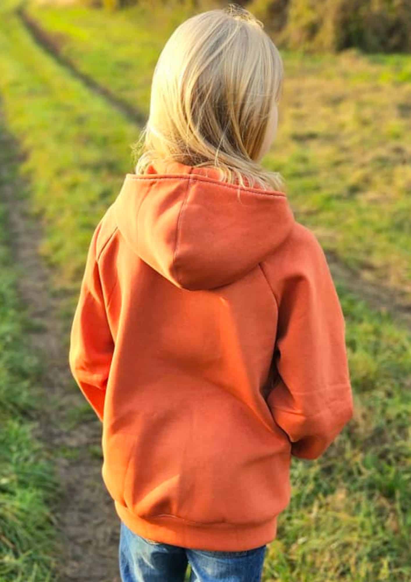 naehanleitung von meine herzenswelt hoodie für Kinder denver Sandra He