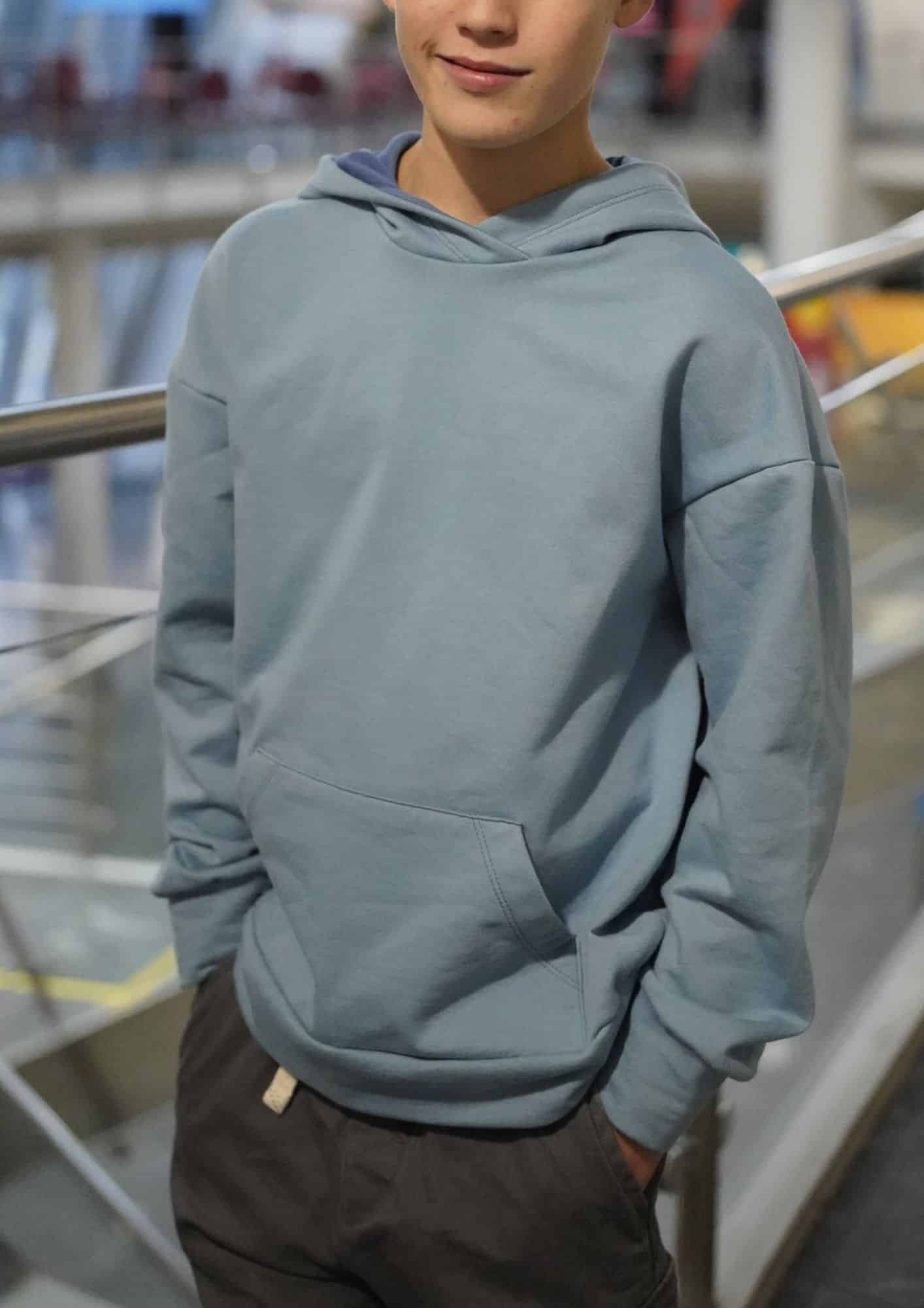 naehanleitung von meine herzenswelt hoodie für kinder boston Mandy Güth