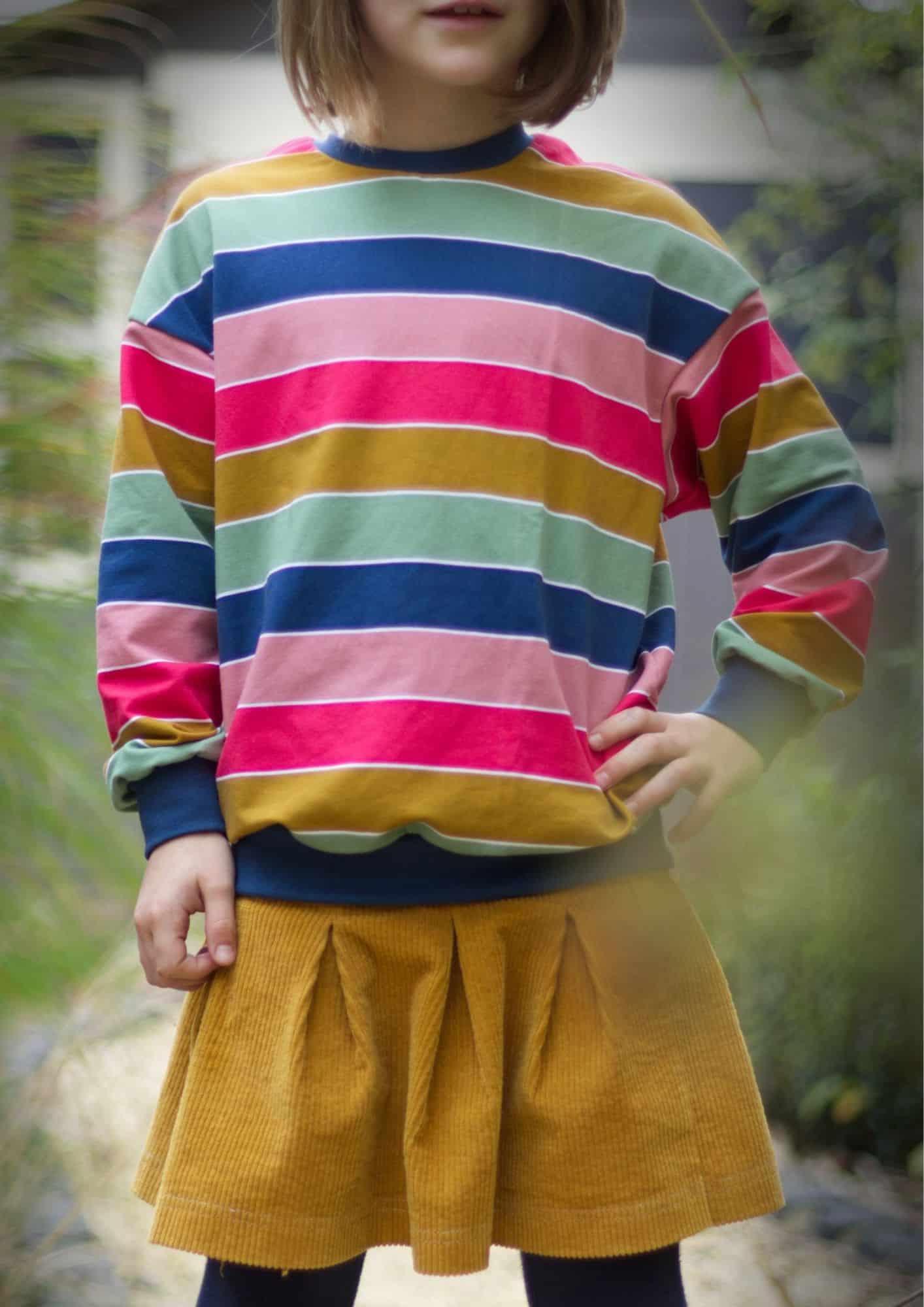 naehanleitung von meine herzenswelt hoodie für kinder boston Nicole Kamphausen