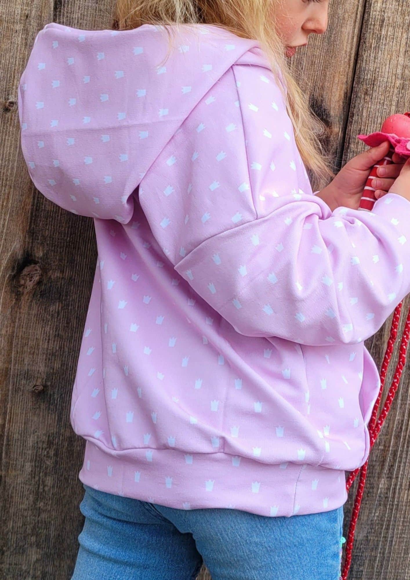 naehanleitung von meine herzenswelt hoodie für kinder boston kathrin Föll