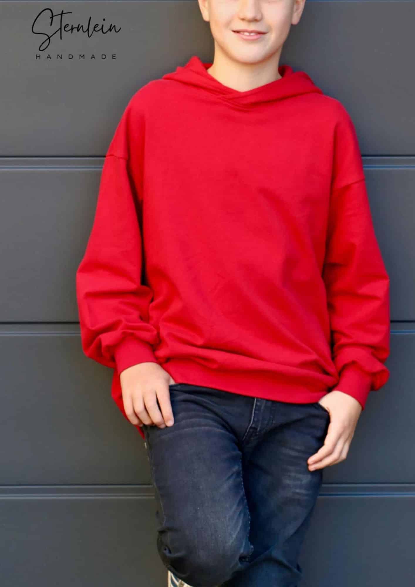 naehanleitung von meine herzenswelt hoodie für kinder boston melanie werner