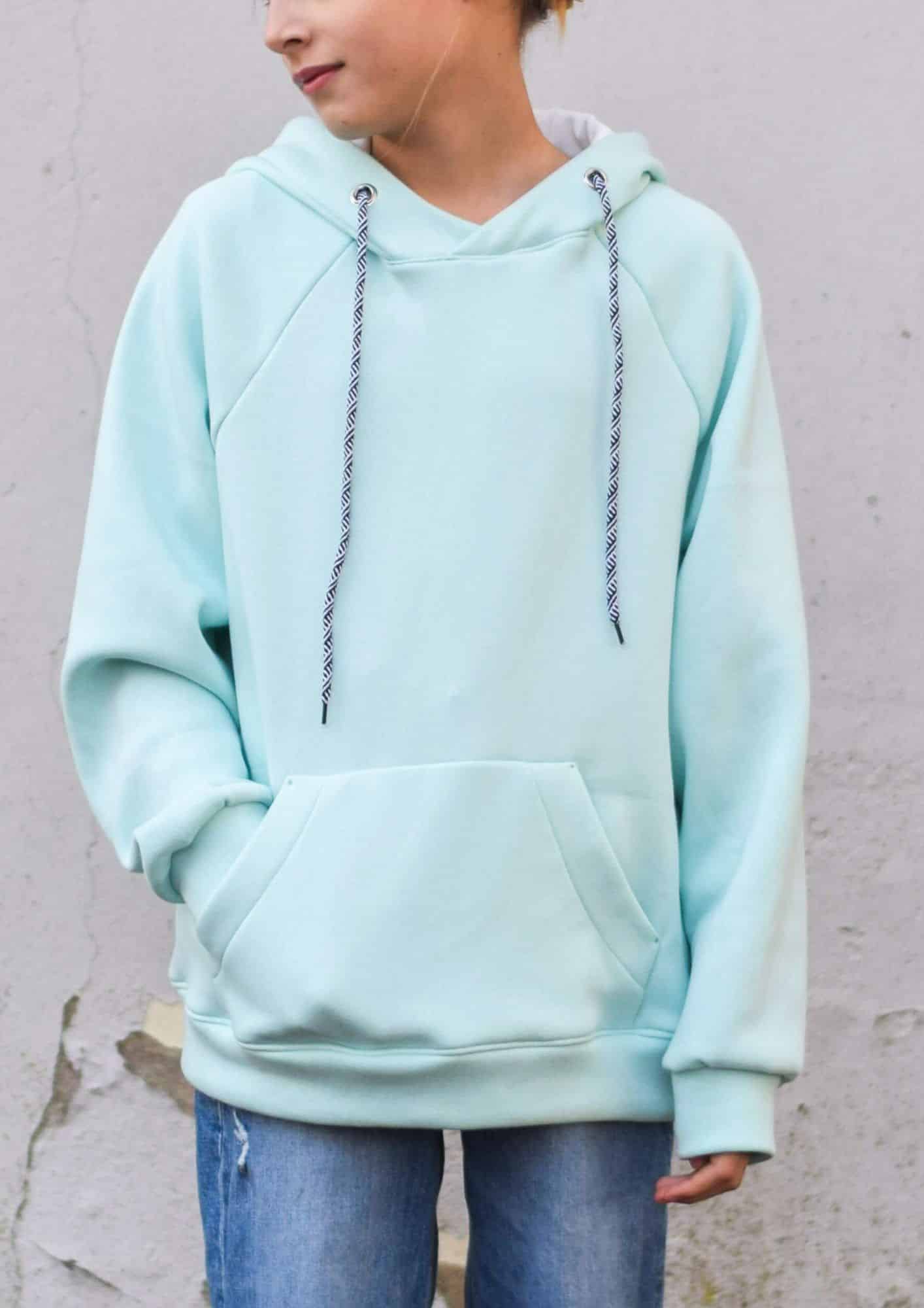 naehanleitung von meine herzenswelt hoodie für kinder denver Ilona1