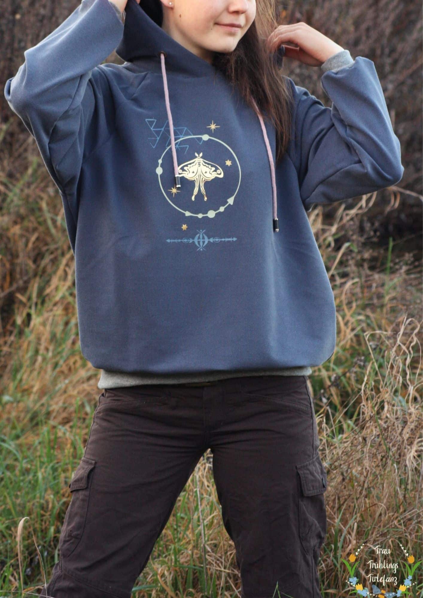 naehanleitung von meine herzenswelt hoodie für kinder denver Stephanie Lenz