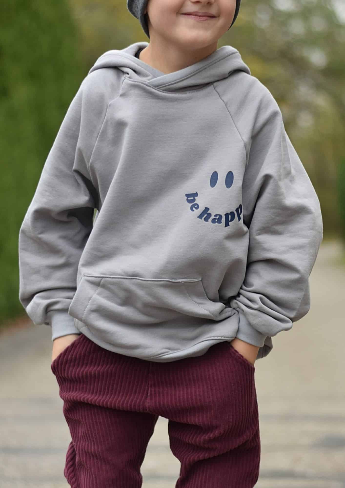 naehanleitung von meine herzenswelt hoodie für kinder denver Tamy Ha