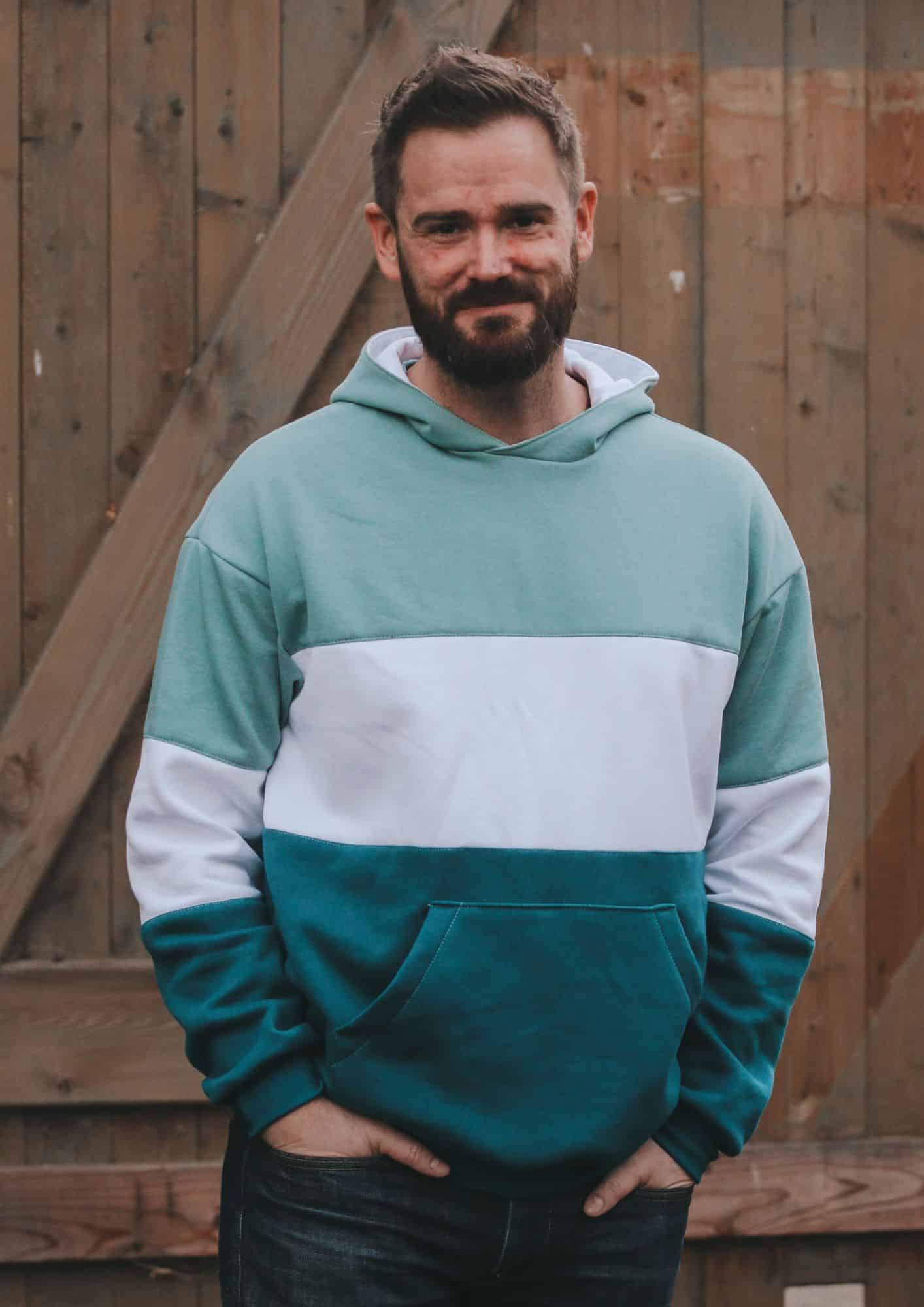 naehanleitung meine herzenswelt oversizehoodie für herren boston meen marole