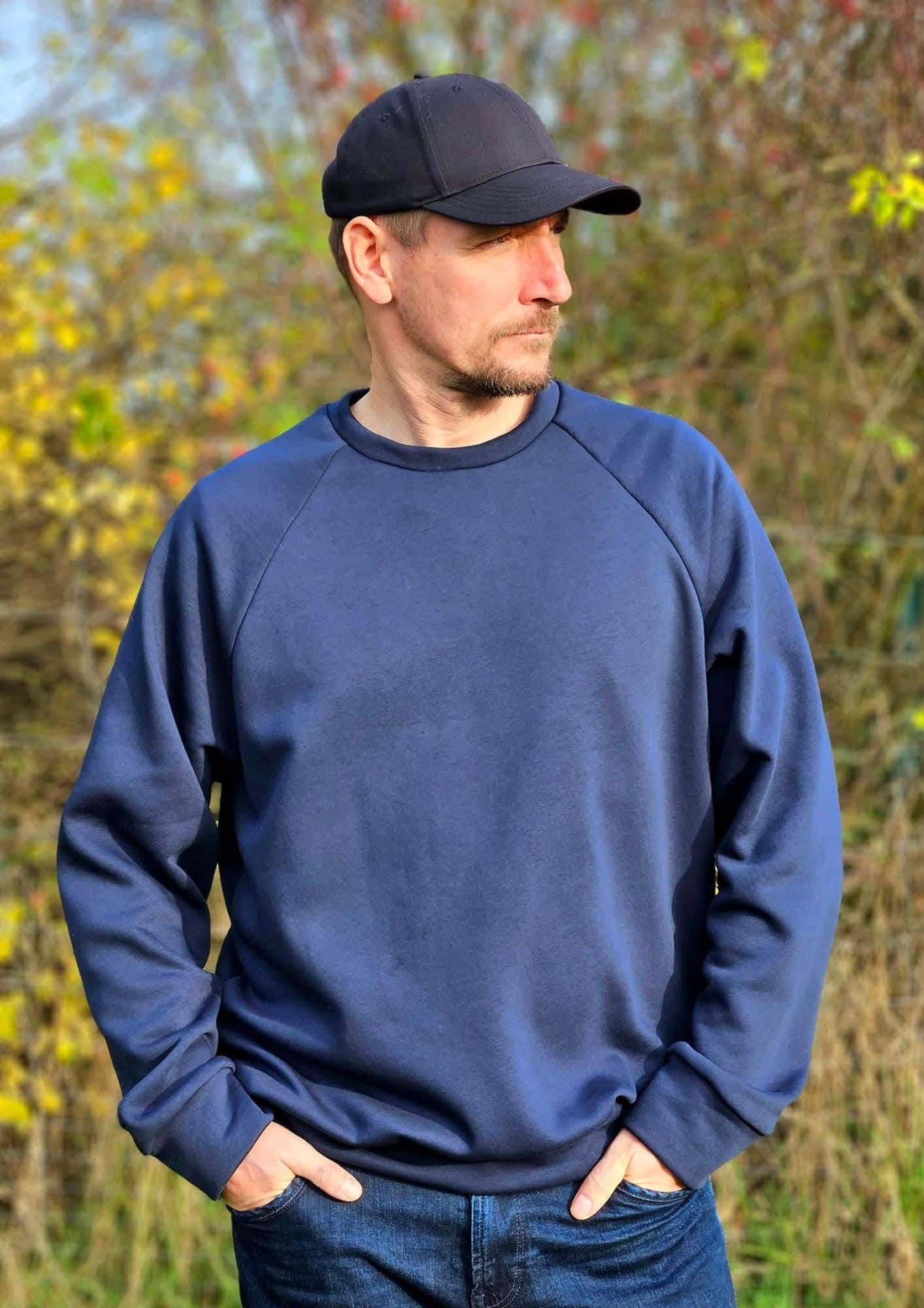 naehanleitung meine herzenswelt raglanhoodie für herren boston sandra he