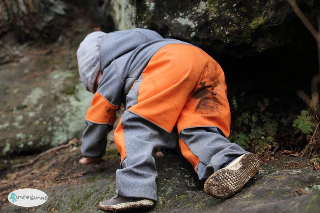 Softshellanzug für Kinder nähen - Outdooroverall - Schnittmuster - Sandra Heinlien - Matschanzug