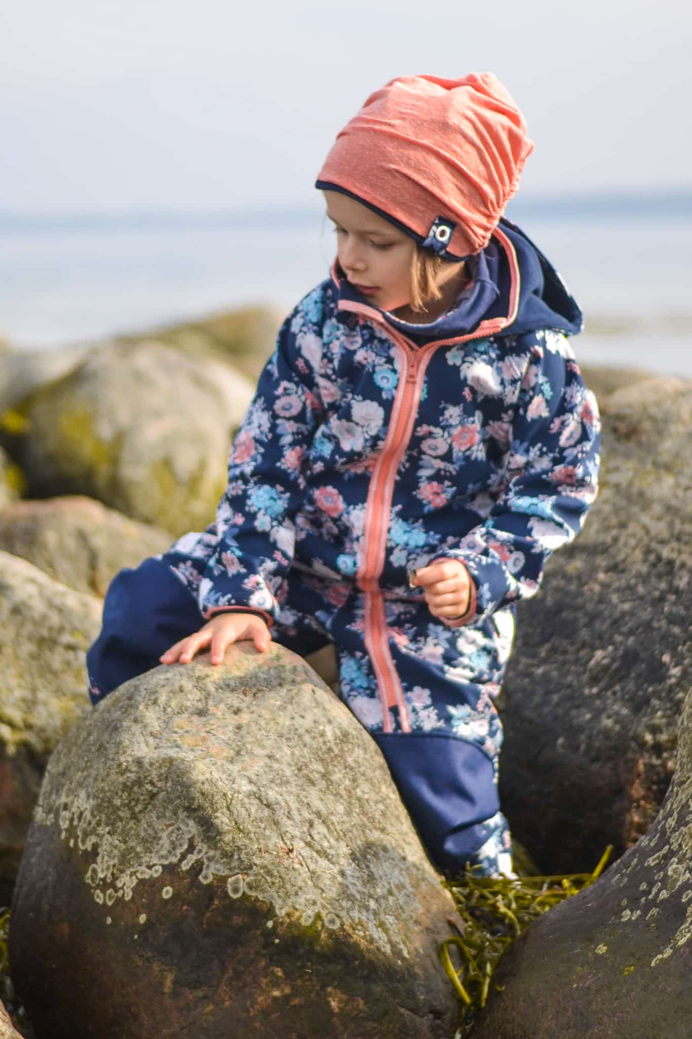 Softshellanzug Nähen für Kinder - Outdooroverall - Softshelloverall - Schnittmuster - Meine Herzenswelt