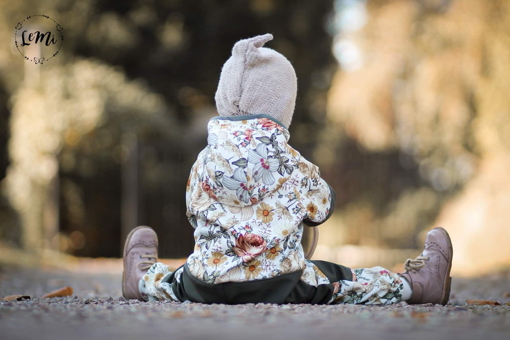 Softshellanzug für Kinder nähen - Outdooroverall - Schnittmuster - Jacqueline Schellenberg