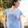 L105 Lookbook Sevilla Schnittmuster Wickelbluse Damen