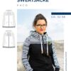 S125 Titelbild Paco Sweatjacke Damen Schnittmuster Nähen Meine Herzenswelt