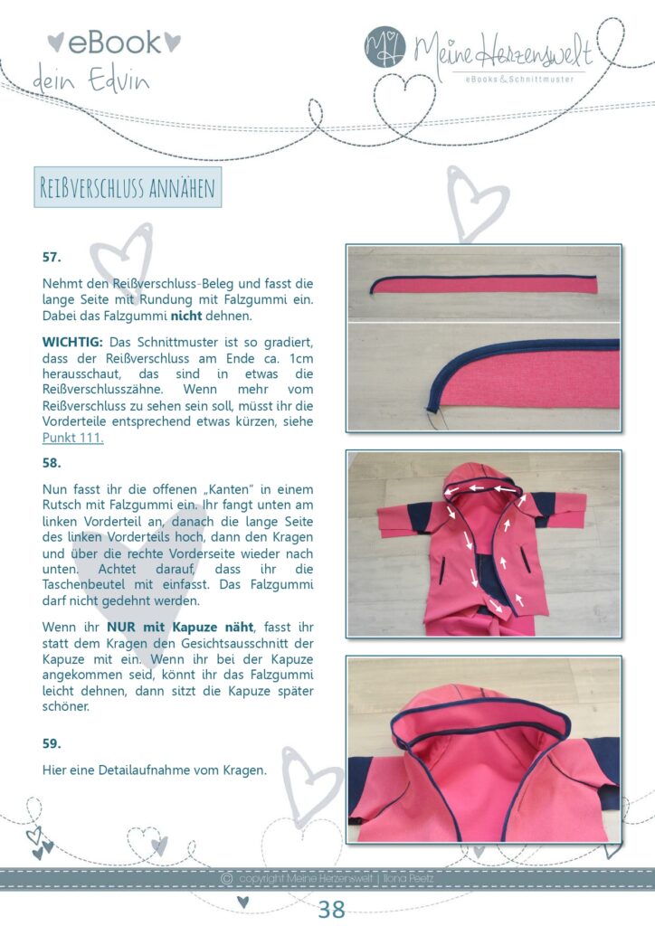 Softshellanzug Nähen für Kinder - Nähanleitung - Schnittmuster - Meine Herzenswelt - Beispiel