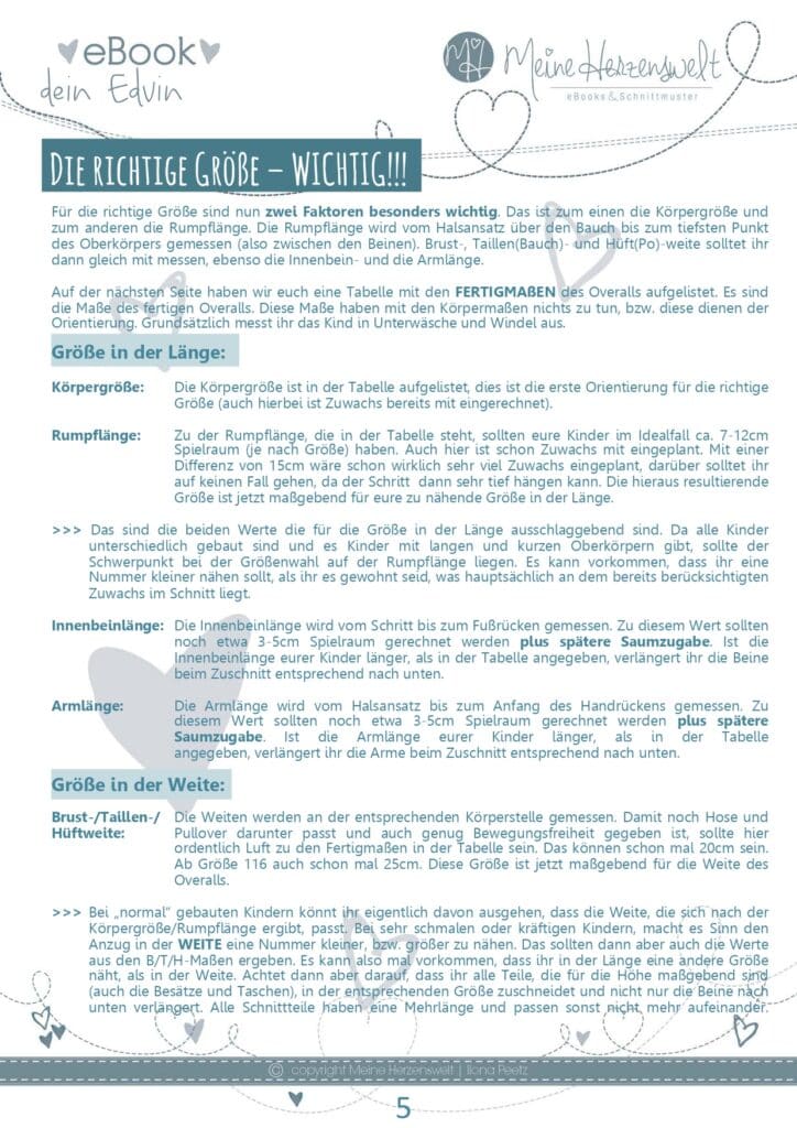 Softshellanzug Nähen für Kinder - Nähanleitung - Schnittmuster - Meine Herzenswelt - Beispiel