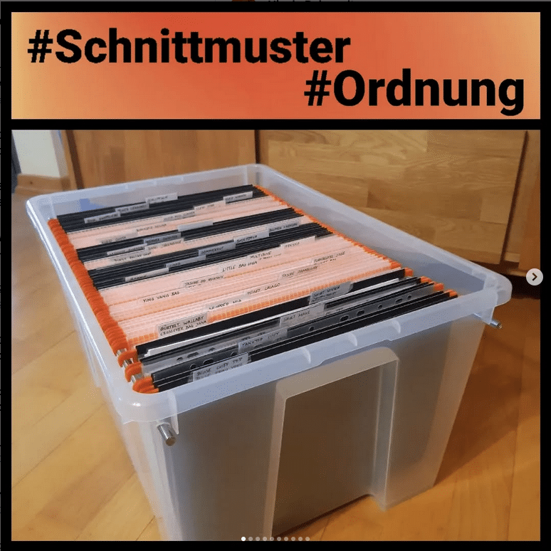 Schnittmusteraufbewahrung mit Ikea - Hack - Tipp - Schnittmuster aufbewahren - Ordnung im Nähzimmer - Meine Herzenswelt - Nicole Behrendt - Jackenhüter