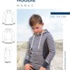 S130 Titelbild Manuc Hoodie Kinder Schnittmuster Nähen Meine Herzenswelt