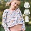 L096 Lookbook Amy Schnittmuster Pullover Croppulli Mädchen Kinder Nähen Meine Herzenswelt