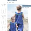 S017 Titelbild deine Freda Jumpsuit Anzug Mädchen Babys Schnittmuster Nähen Meine Herzenswelt