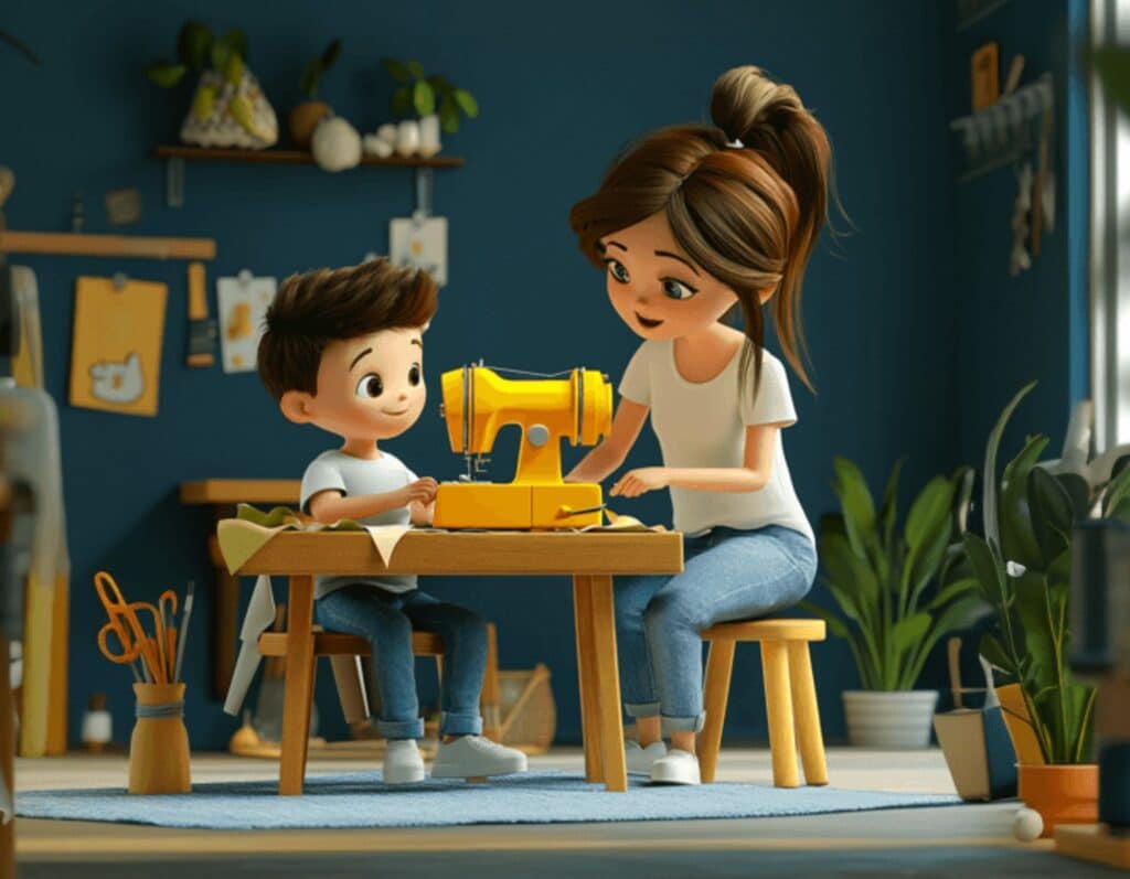 Nähen mit Kindern - Tipps und Tricks - Geschenke nähen - Schnittmuster - Meine Herzenswelt