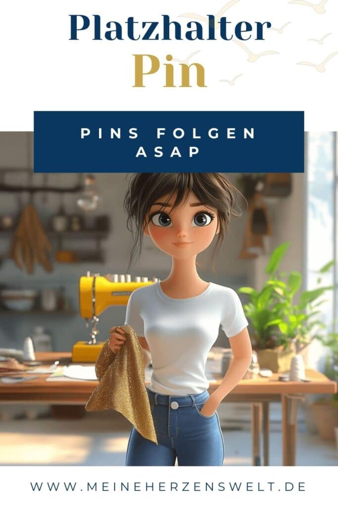 Pin-Platzhalter - Meine Herzenswelt - Nähen - Schnittmuster