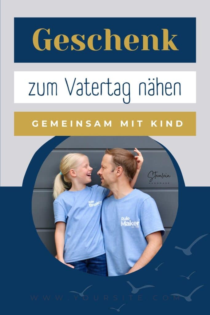 25 19 Vatertagsgeschenk nähen Pinterest Pins Geschenk für Männer nähen Meine Herzenswelt (27)