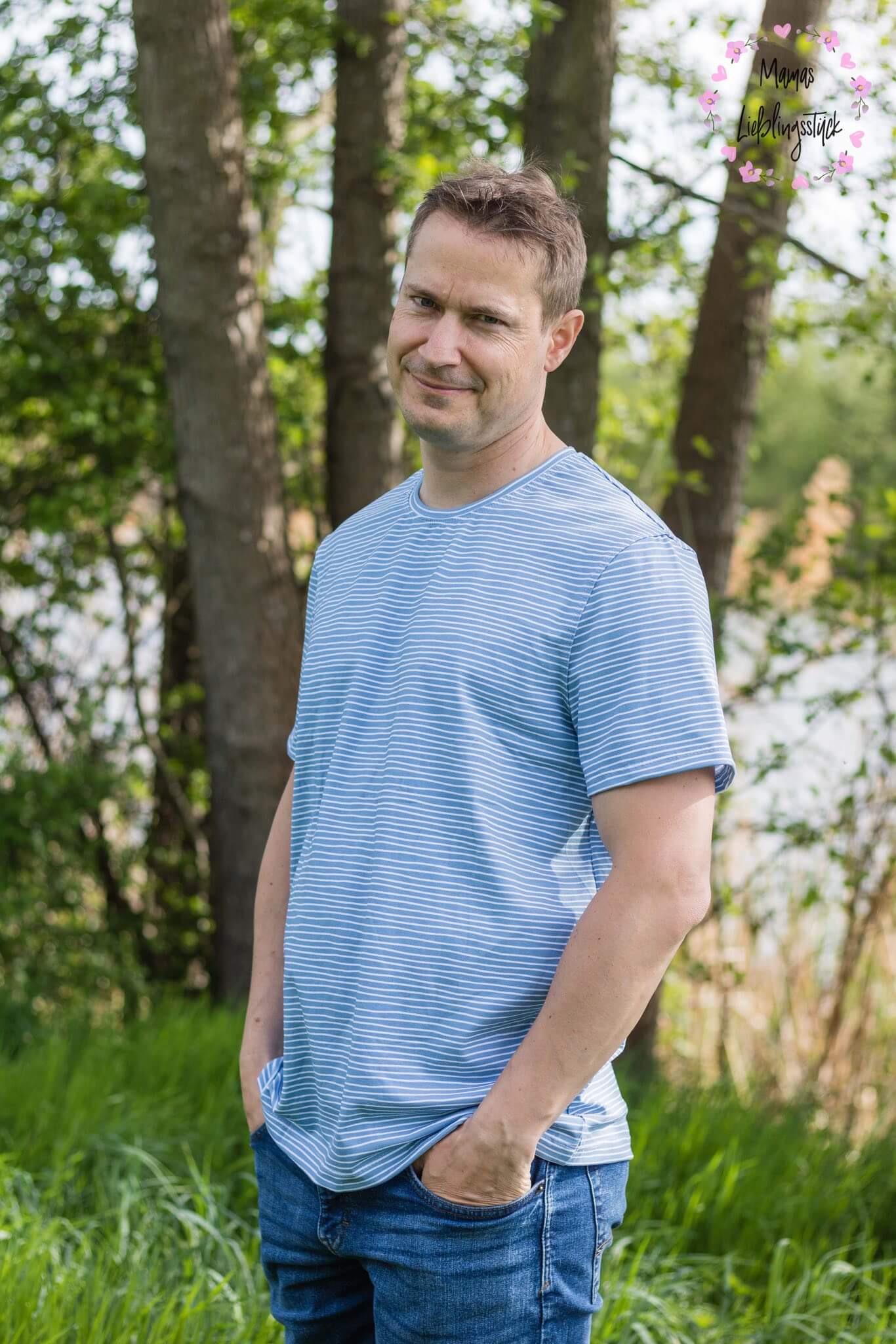 Tshirt für Herren - Shirt Männer - Schnittmuster - Sein Seattle - Nähen - Meine Herzenswelt - Daniela Kreiner