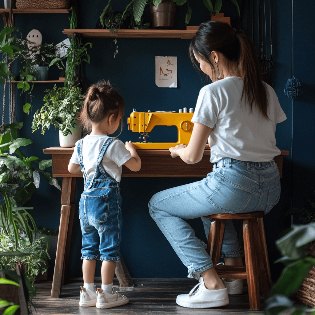 Nähen mit Kindern Tipps und Tricks Geschenke nähen Schnittmuster Meine Herzenswelt FKKN