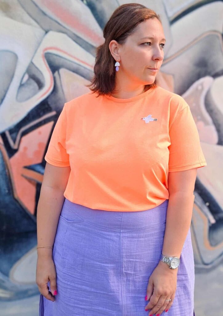 T-shirt für Damen - Shirt Damen - Schnittmuster - Sein Seattle - Nähen - Meine Herzenswelt - tante käthe