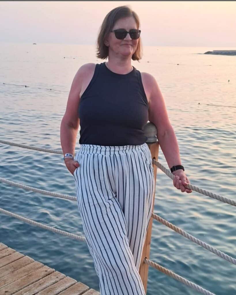 Hose aus Musselin nähen Musselinhose nähen Urlaub Sommer Schnittmuster Valetta Meine Herzenswelt (3)