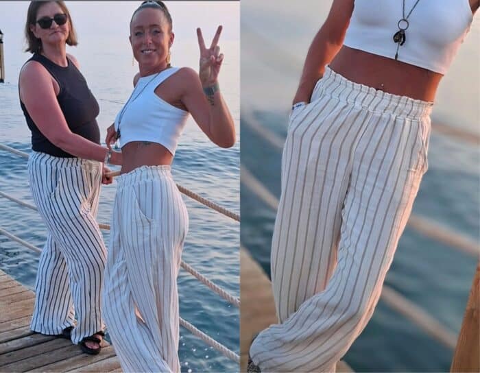 Sommerhose aus Musselin Valetta Culotte Nähen Schnittmuster Meine Herzenswelt