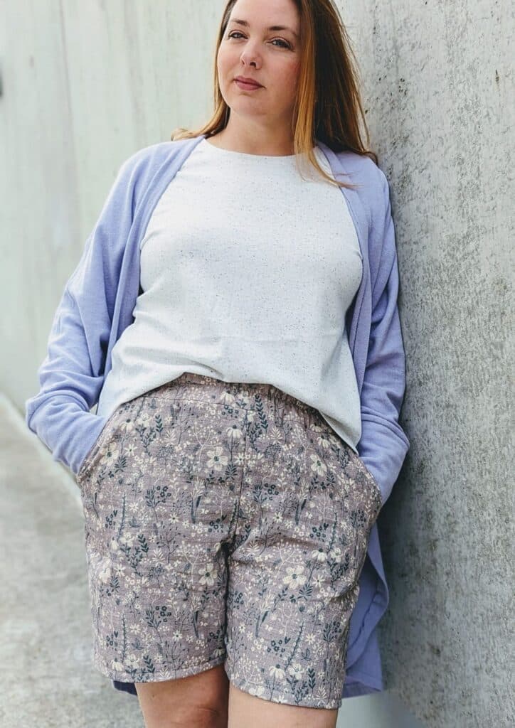 25 32 Musselin nähen Schnittmuster Culotte Palazzohose Sommerhose Valetta Musselinbluse Schnittmuster Meine Herzenswelt (5)