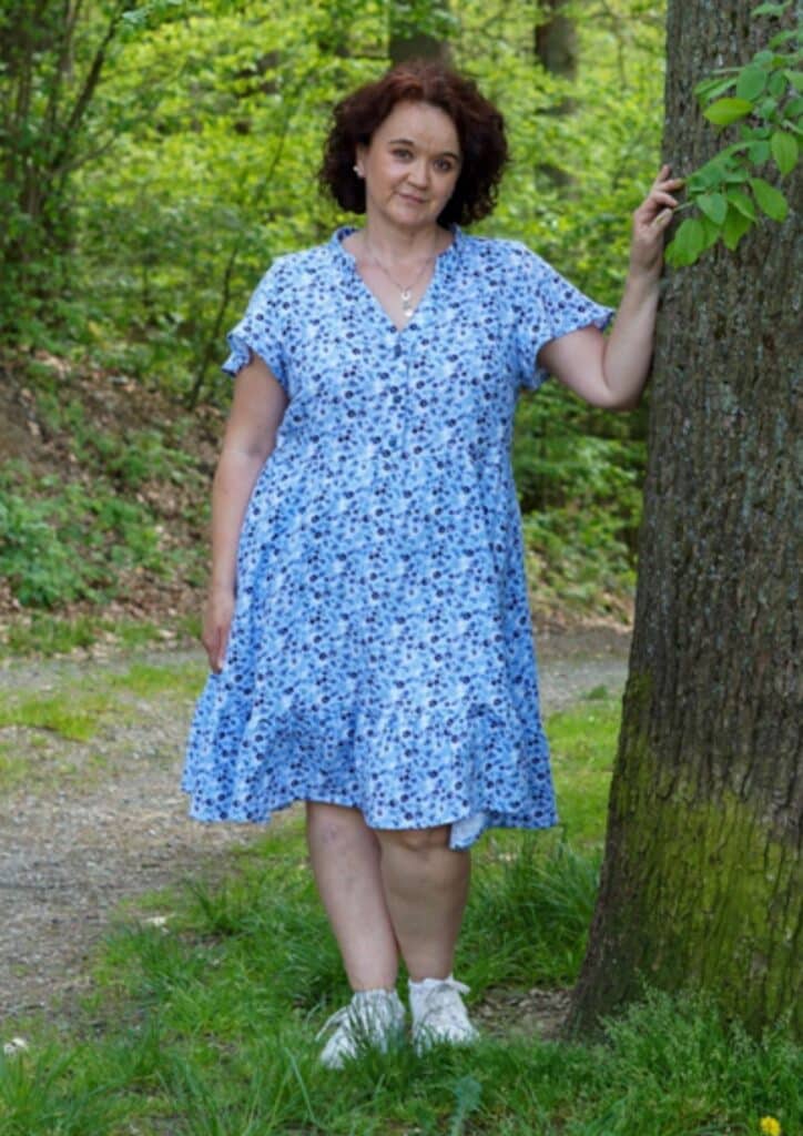 25 32 Musselin nähen Schnittmuster Kleid aus Musselin nähen Mix and Match Kollektion Musselin Schnittmuster Meine Herzenswelt (3)