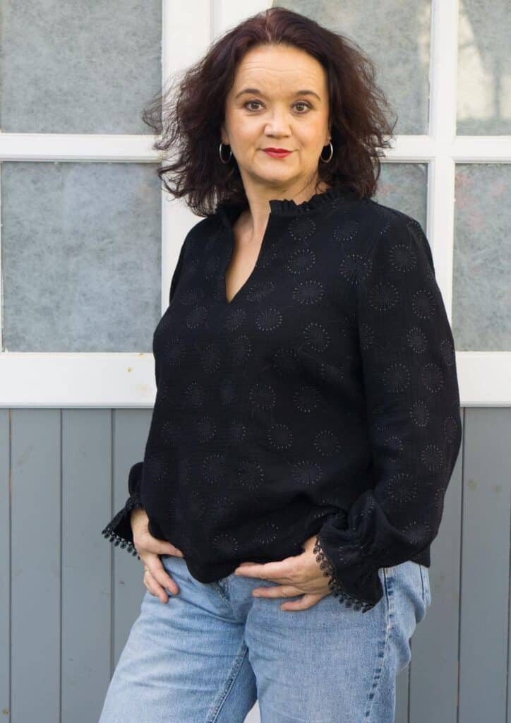 25 32 Musselin nähen Schnittmuster Kleid aus Musselin nähen Mix and Match Kollektion Musselin Schnittmuster Meine Herzenswelt (5)